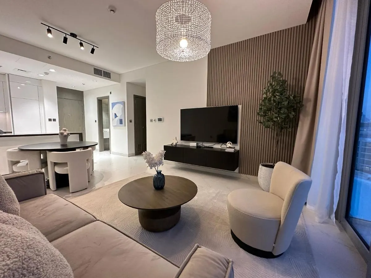 Apartment Oraya - Skyline Serenity At 1Br In District One Dubai